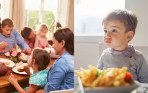 Child with eating disorder